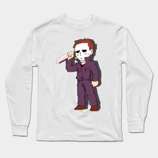 Michael Myers "Silent Stabby Boy" Long Sleeve T-Shirt